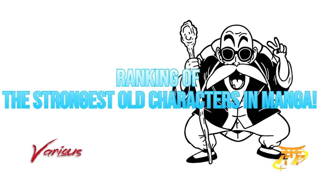 Ranking of the strongest old characters in Manga!