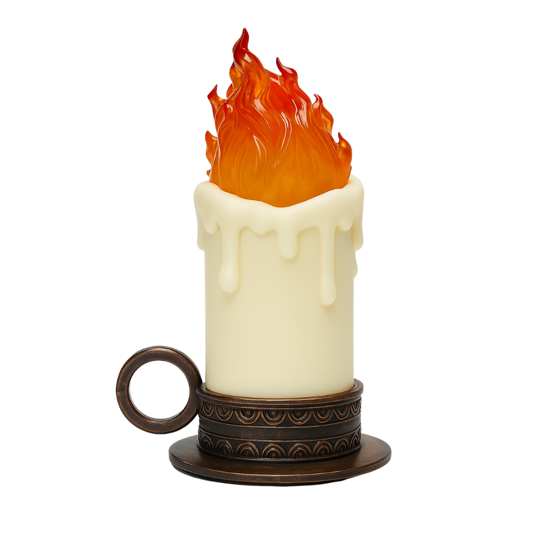 Calcifer "Magic Candle" Figure – Howl’s Moving Castle™