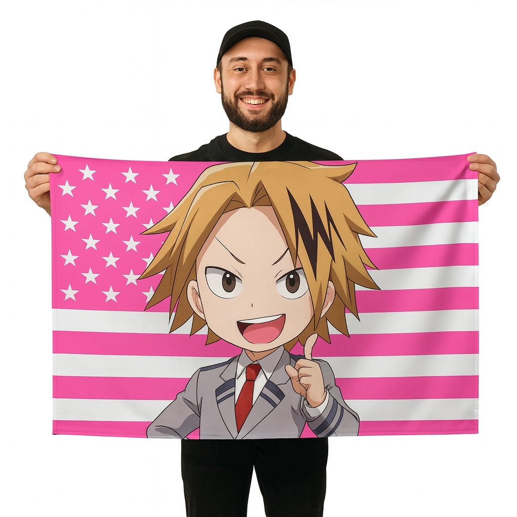 Denki Kaminari "Student Chibi Style" Flag - My Hero Academia™