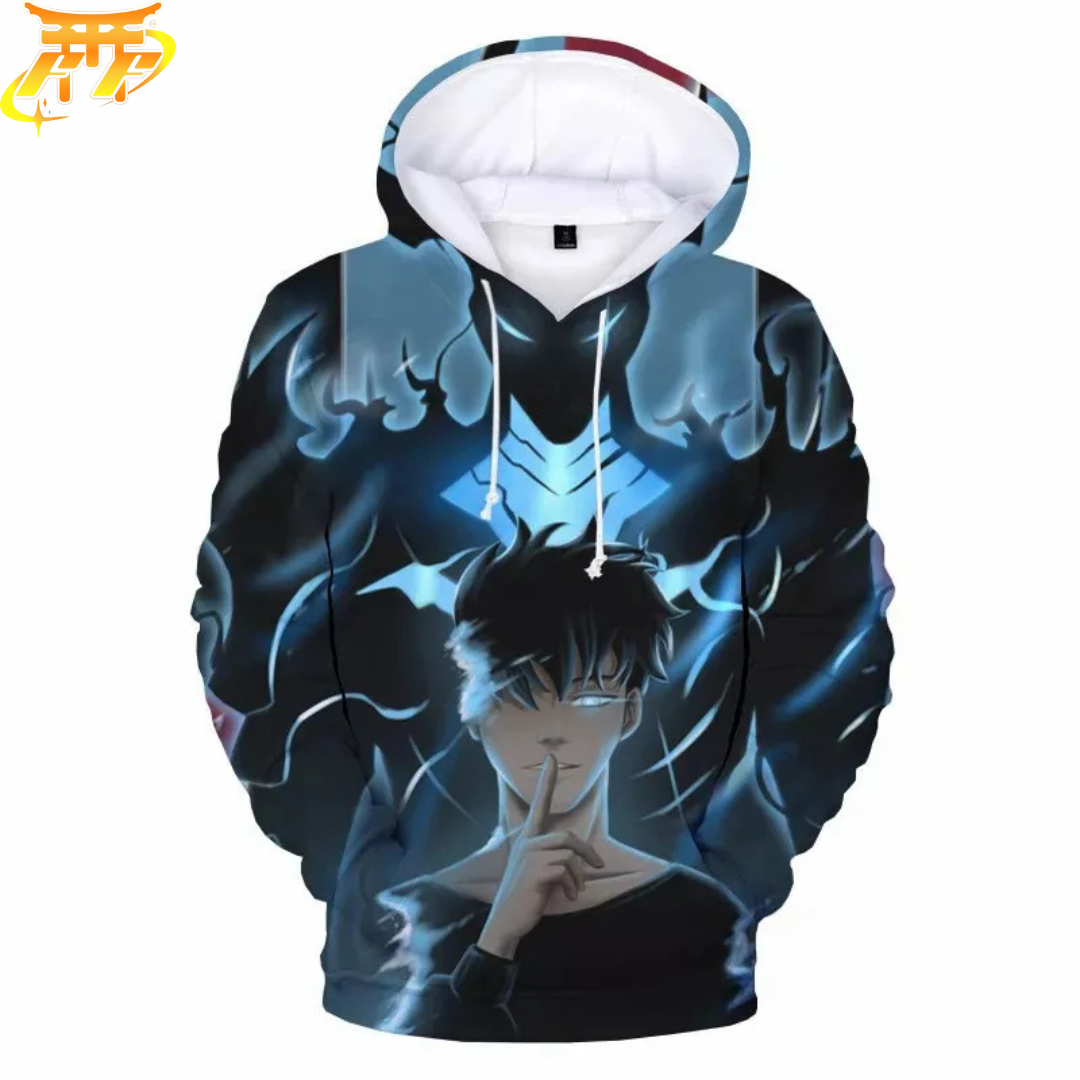 S Jin-Woo "King of Shadows" Hoodie - Solo Leveling