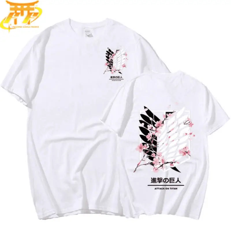 Survey Corps White T-Shirt Attack on Titan™ - Main Image