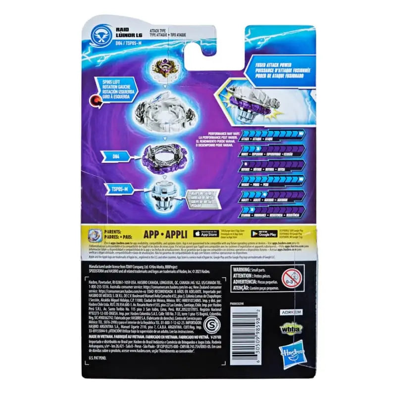 Top Raid Luinor L6 3A-D Destroyer-SPM - Beyblade Burst