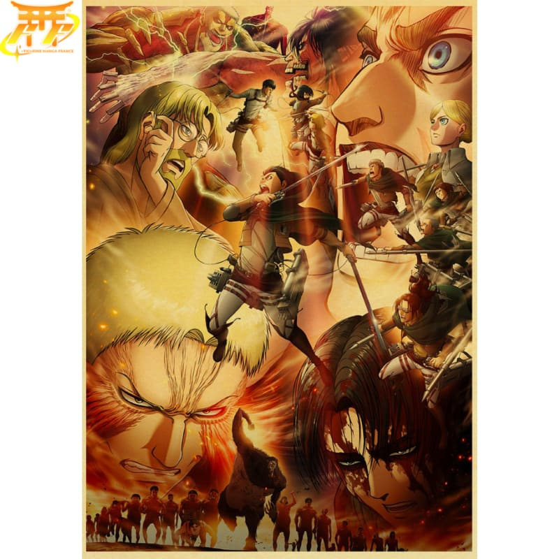 Poster Battle Of Shiganshina - Attack On Titan™