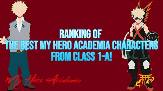 Ranking of the Best My Hero Academia Characters from Class 1-A!