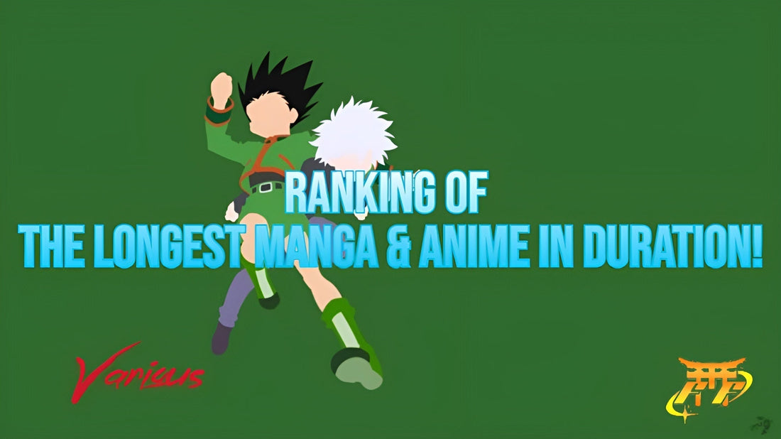 Ranking of the Longest Manga & Anime in Duration!