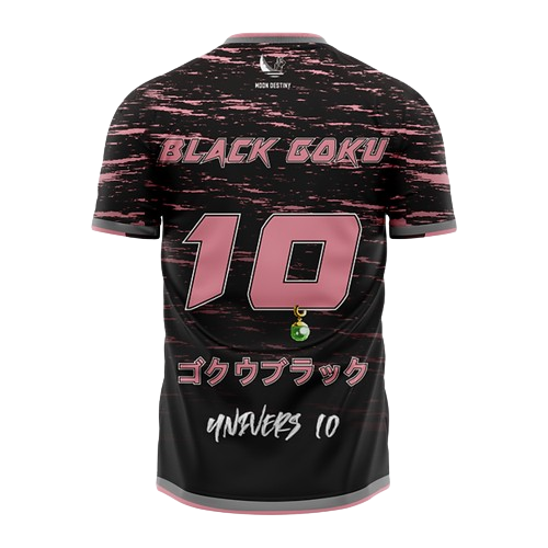  Black Goku SSJ Rose Football Shirt - Dragon Ball Z™