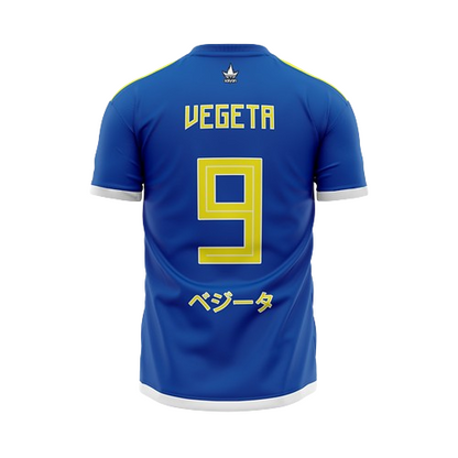 Vegeta SSJ Blue Football Shirt - Dragon Ball Z™