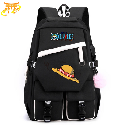 Straw Hat Backpack "Never Rules" - One Piece™