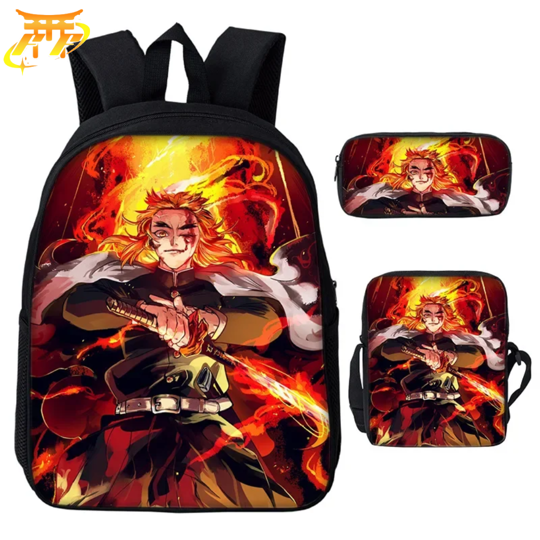 Rengoku Backpack + Pencil Case + Bag - Demon Slayer™