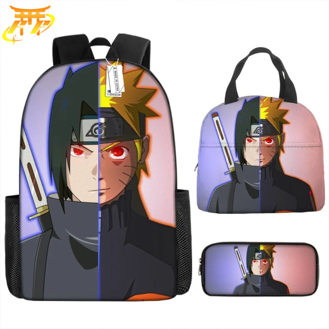 Sasuke x Naruto Storm3 Backpack + Pencil Case + Bag - Naruto Shippuden™