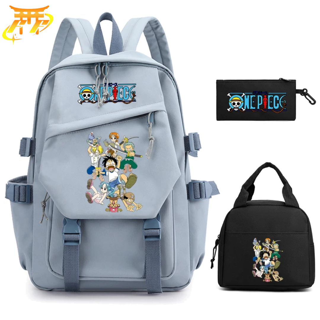 Baby Mugiwara  Backpack + Pencil Case + Bag - One Piece™