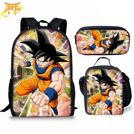  Goku vs Villains Backpack + Pencil Case + Bag - Dragon Ball Z™