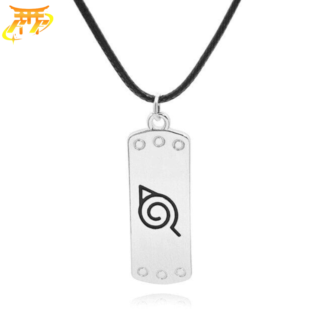 Konoha Headband Necklace - Naruto Shippuden™