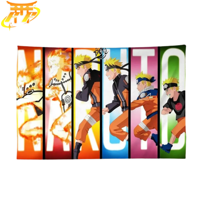 Naruto "Evolution of the Hero" Flag - Naruto™