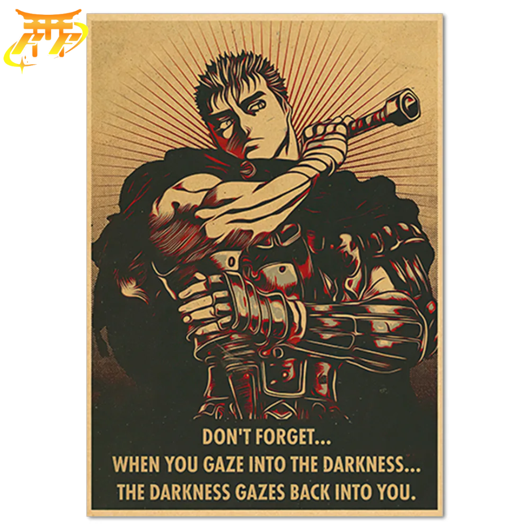 Guts "Darkness" Poster - Berserk™