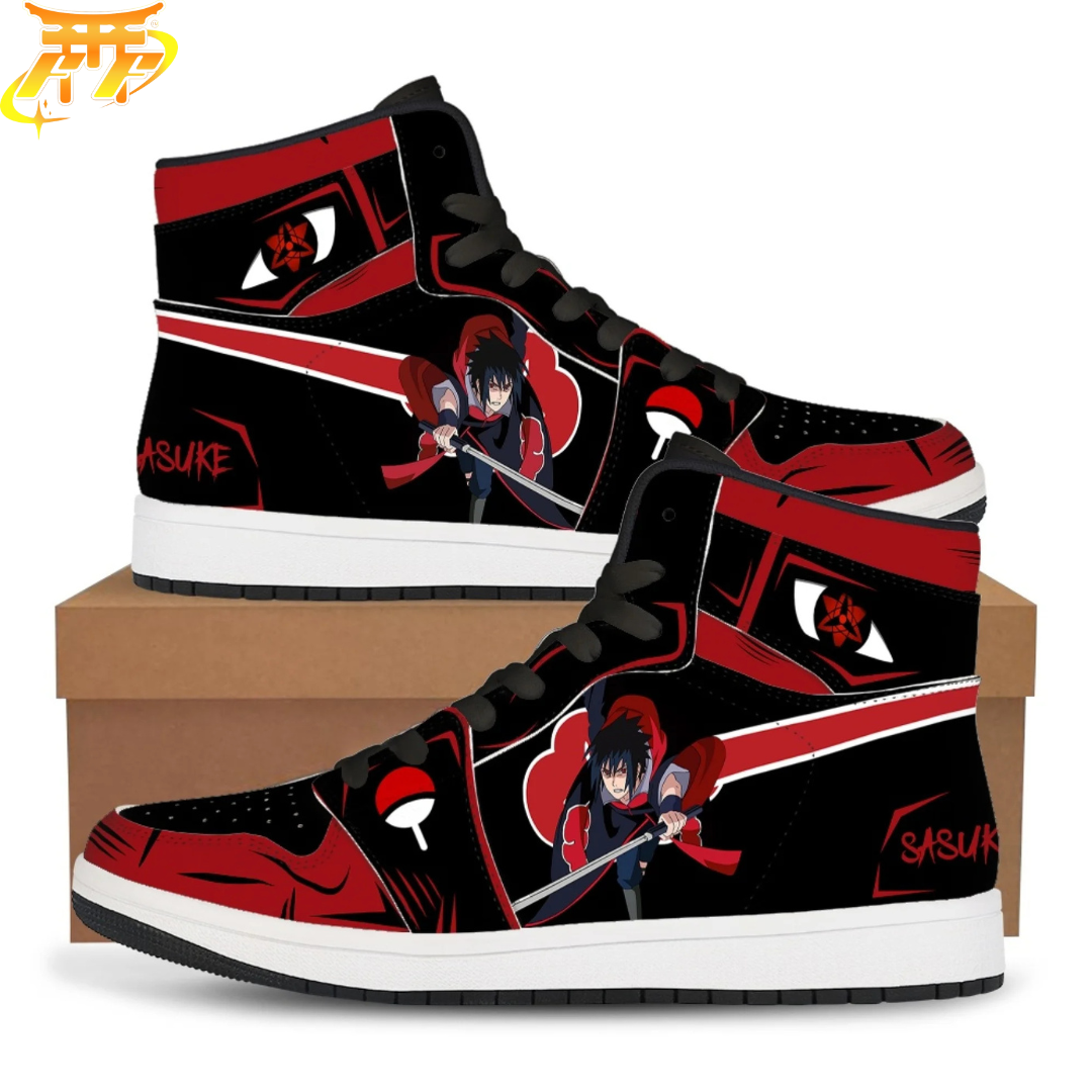 Sasuke "Akatsuki" Sneakers - Naruto Shippuden™