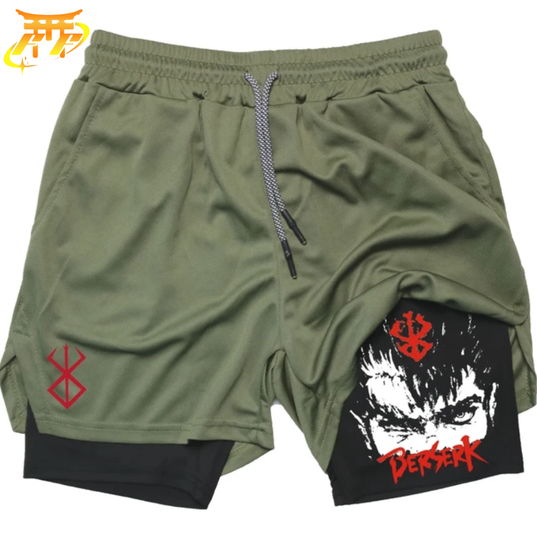 Guts Khaki and Black Short - Berserk™