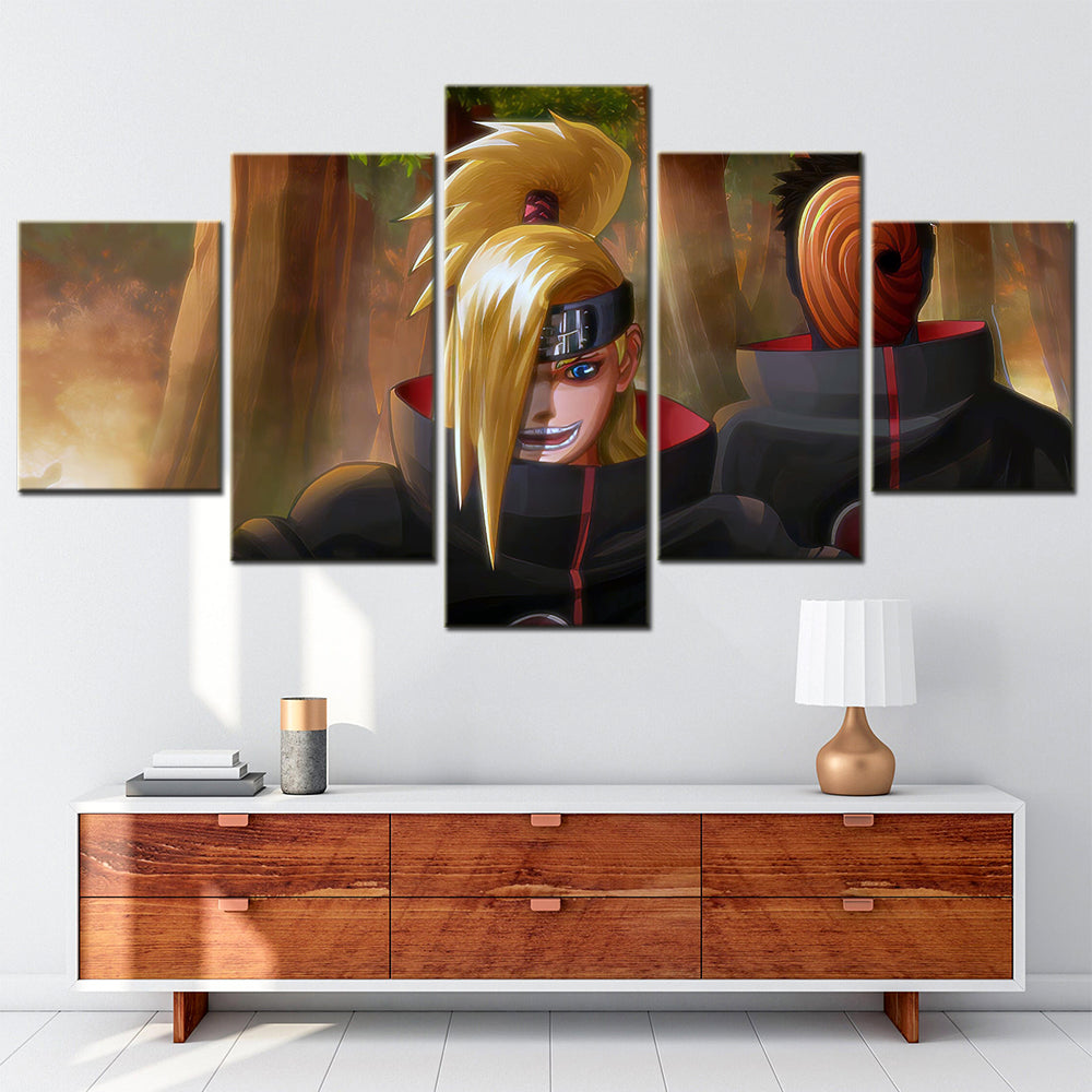 Deidara & Tobi Painting - Naruto Shippuden™