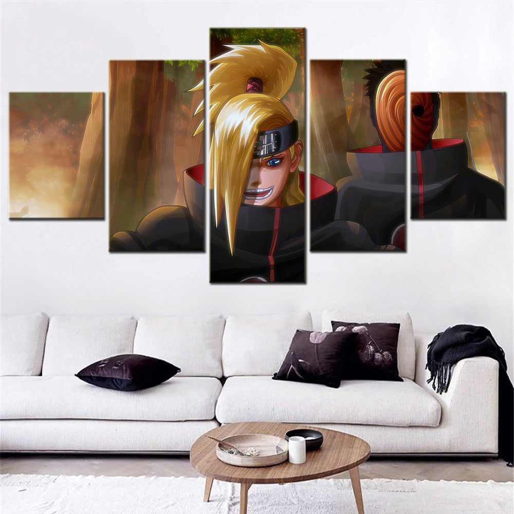 Deidara & Tobi Painting - Naruto Shippuden™