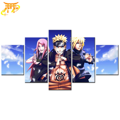 Uzumaki Family Painting - Naruto Shippuden™