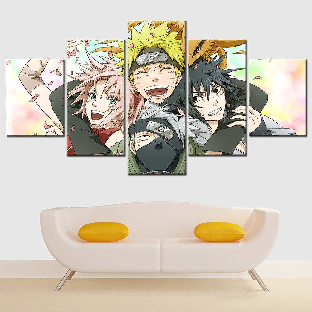 The Team 7 Painting - Naruto Shippuden™