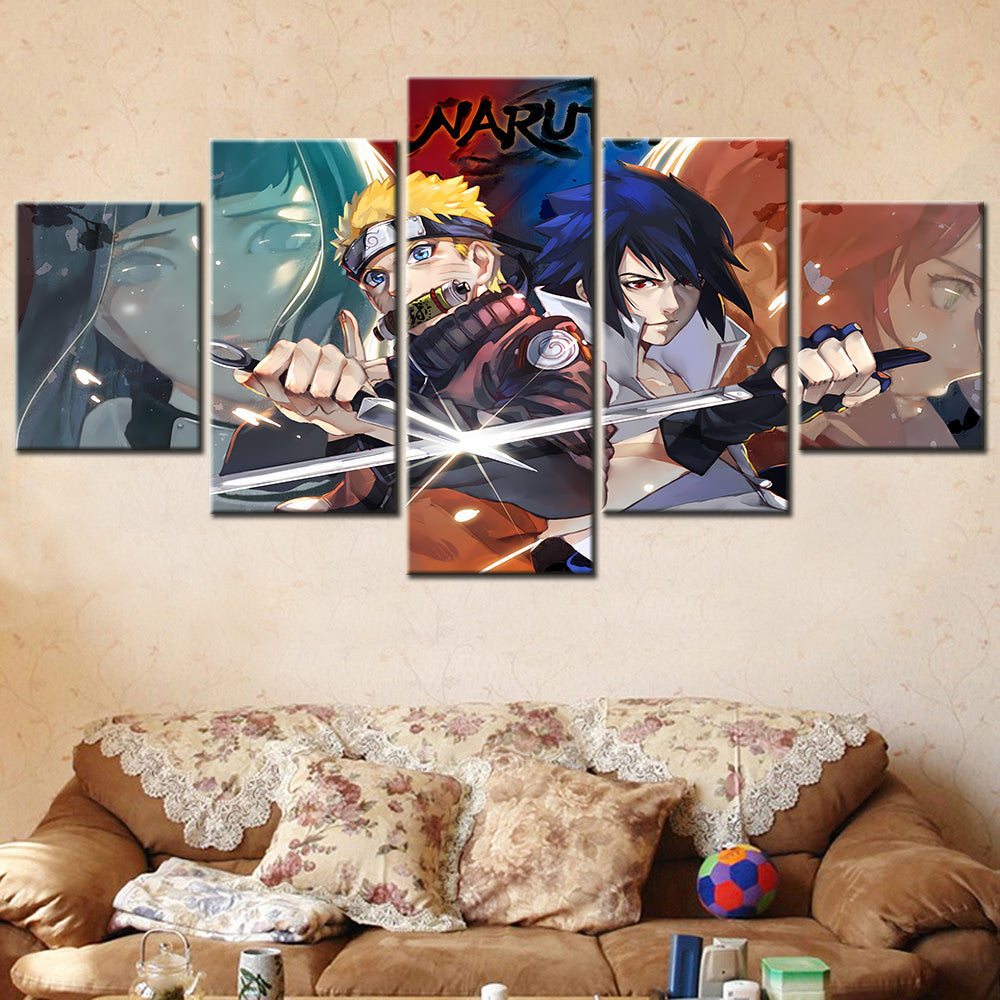 The Blades of Determination Painting - Naruto Shippuden™