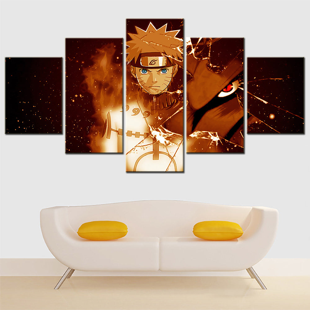 Naruto x Kurama Painting - Naruto Shippuden™