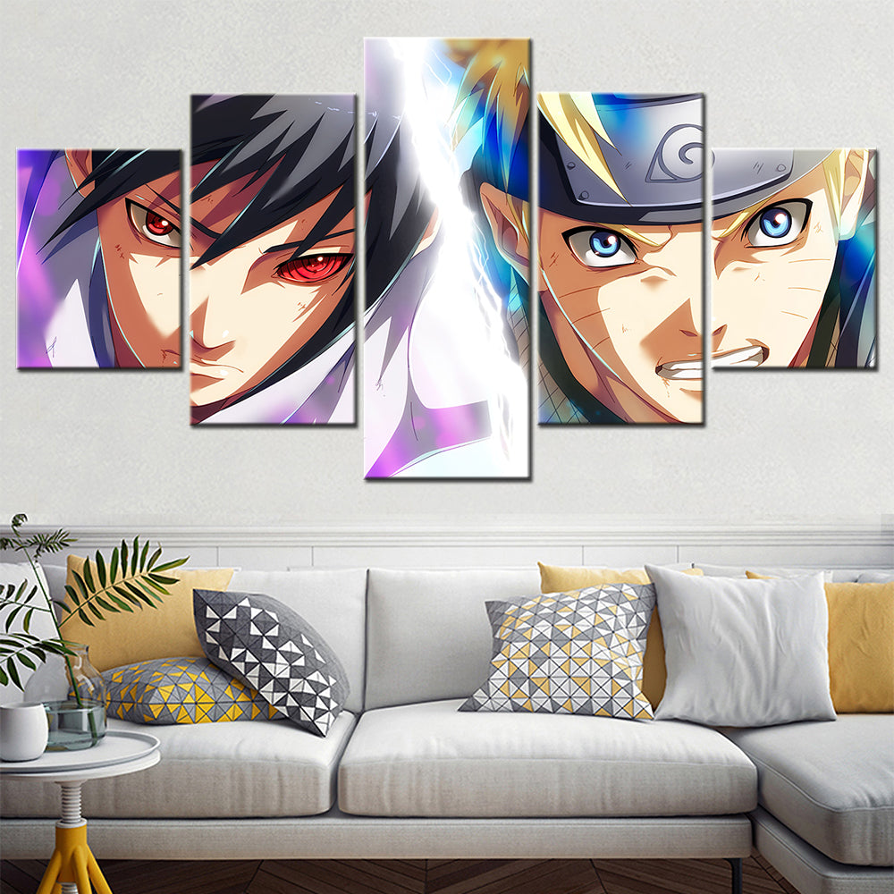 Sasuke & Naruto Duel of Destinies Painting - Naruto Shippuden™