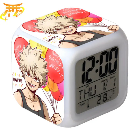 Katsuki Birth Alarm Clock - My Hero Academia™