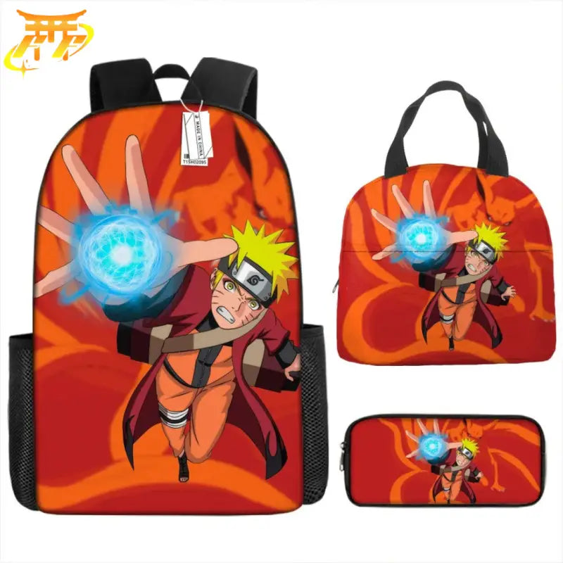 Naruto Sage Backpack + Pencil Case + Bag - Naruto Shippuden™