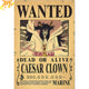 Poster Wanted Cesar - One Piece™