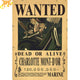 Poster Wanted Mont d'Or - One Piece™