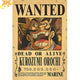 Poster Wanted Orochi - One Piece™
