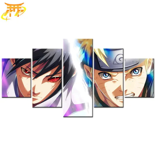 Sasuke & Naruto Duel of Destinies Painting - Naruto Shippuden™