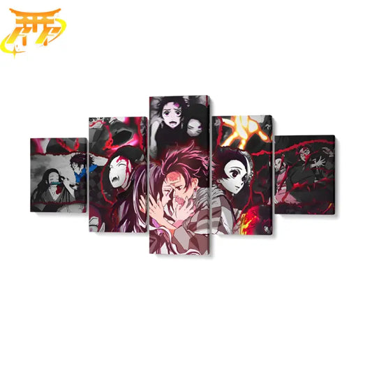 Tanjiro & Nezuko Painting - Demon Slayer™