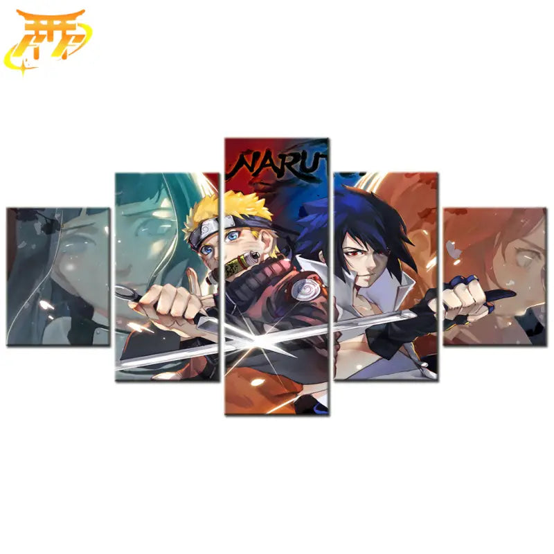 The Blades of Determination Painting - Naruto Shippuden™