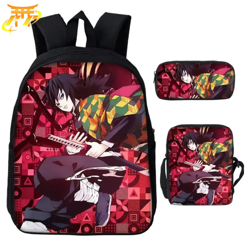 Tomioka Giyu Backpack + Pencil Case + Bag - Demon Slayer™