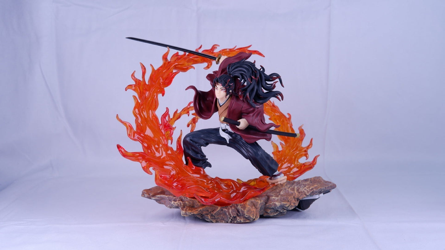 Figurine Yoriichi "Feu" - Demon Slayer™