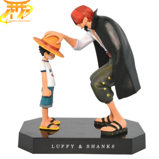 Shanks figure with Monkey D Luffy - One Piece™