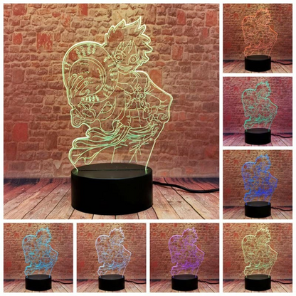 Monkey D Luffy LED Lamp - One Piece™