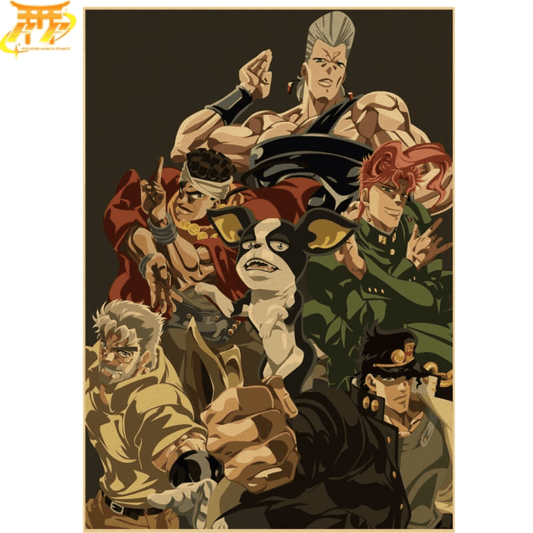 Poster Stardust Crusaders - JoJo’s Bizarre Adventure™