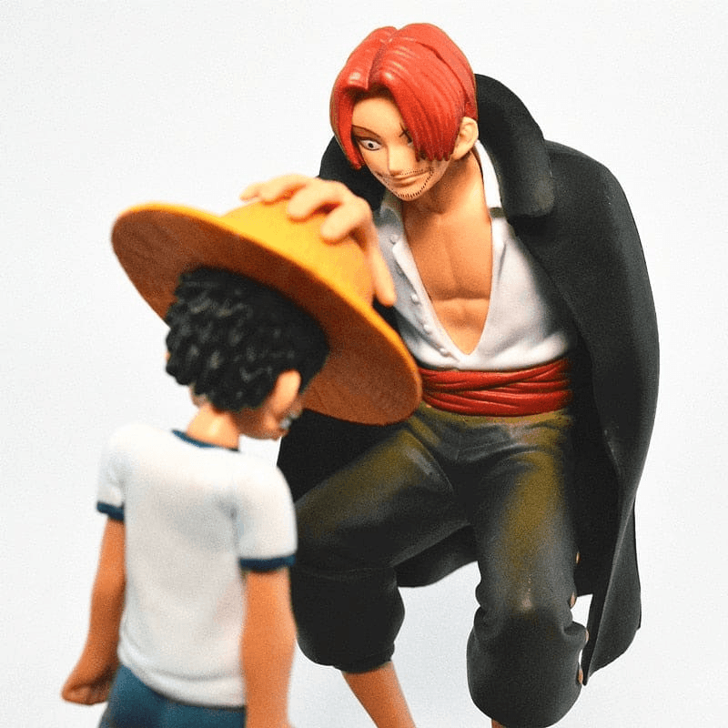 Ginger Shanks figure with Monkey D Luffy - One Piece™